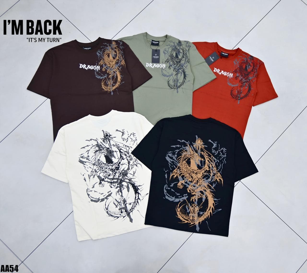 I'm Back Downshoulder Sword of dragon